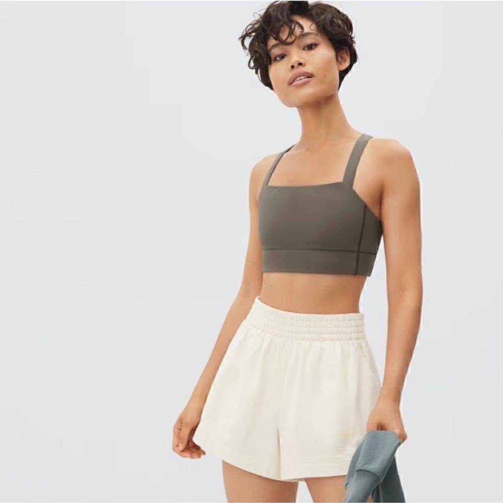 EVERLANE Perform Cropped Top Size Small